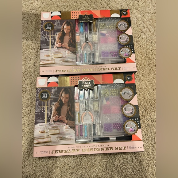 FAO Schwarz Other - 2 Brand New FAO Schwartz Jewelry Designer Set